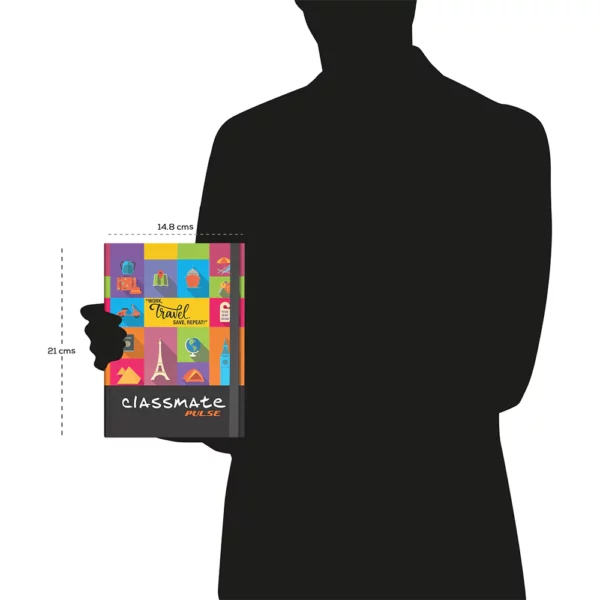 Classmate Pulse Flexi Bound Journals, A5 size, 176 pages, Unruled, Hard Cover - Image 6