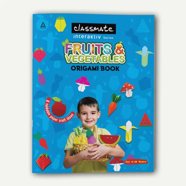 Classmate Interaktiv Origami Craft Book (Assorted) - Fruits & Veggies and Pets