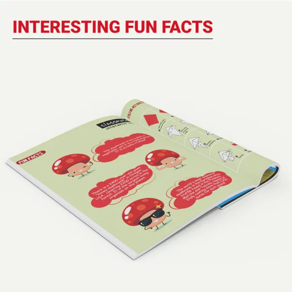 Classmate Interaktiv Origami Craft Book (Assorted) - Fruits & Veggies and Pets - Image 4