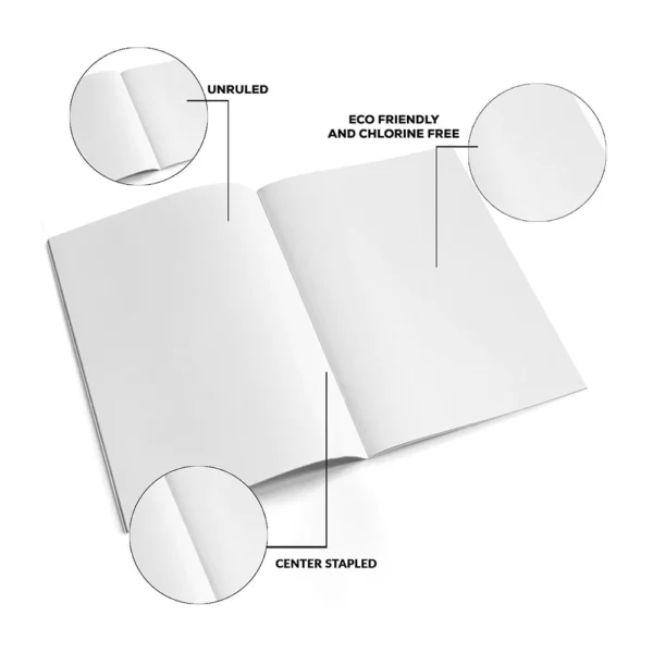 Classmate Notebook, 21.0 cm x 17.0 cm, 128 pages, Unruled, Soft Cover - Image 4