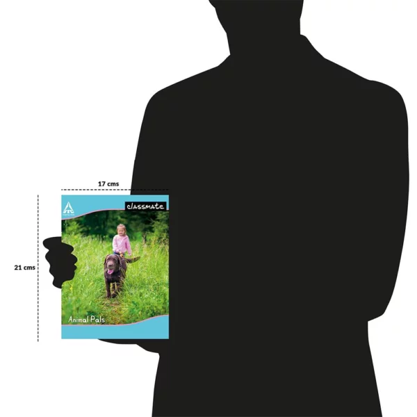 Classmate Notebook, 21.0 cm x 17.0 cm, 96 pages, Four Lines With Gap, Soft Cover - Image 4