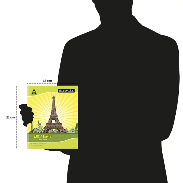 Classmate Notebook, 21.0 cm x 17.0 cm, 96 pages, Single Line, Hard Cover - Image 5