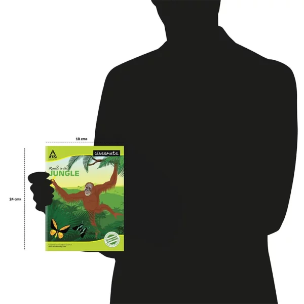 Classmate Notebook, 24.0 cm x 18.0 cm, 72 pages, Unruled, Soft Cover - Image 3