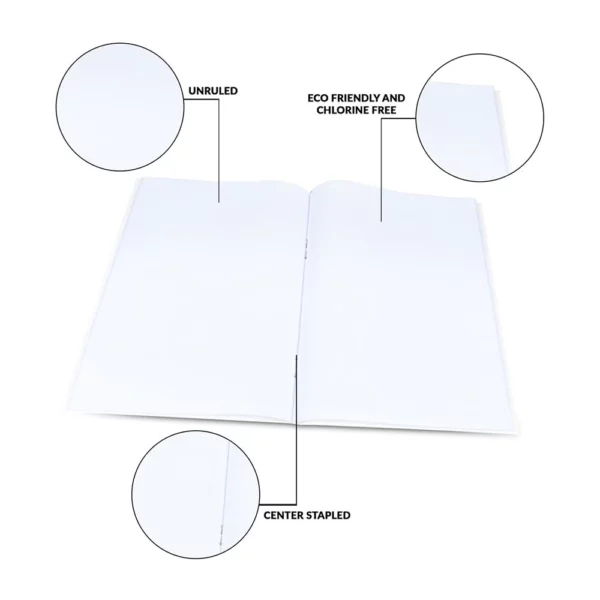 Classmate Notebook, 24.0 cm x 18.0 cm, 72 pages, Unruled, Soft Cover - Image 5