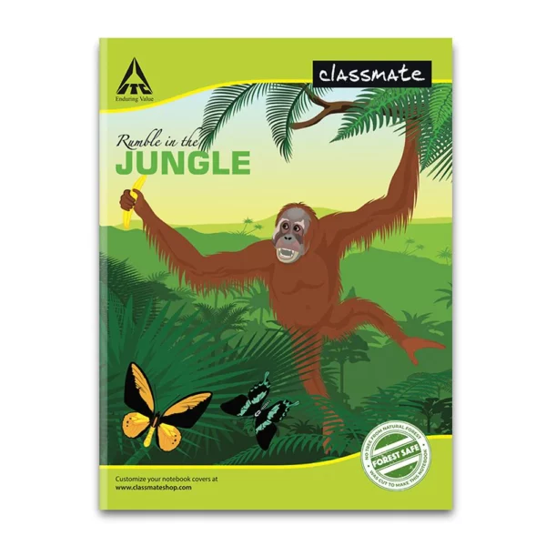Classmate Notebook, 24.0 cm x 18.0 cm, 72 pages, Unruled, Soft Cover