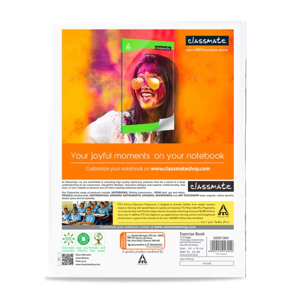 Classmate 3D Craft notebooks, 24.0 cm x 18.0 cm, 172 pages, Unruled, Soft cover - Image 7